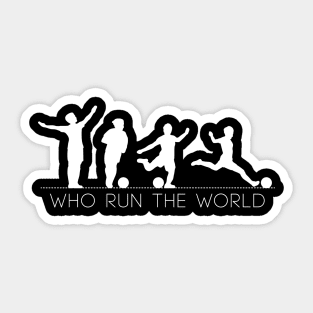 Rapinoe who run the world Sticker